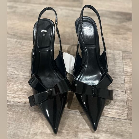 ZARA Pointed Toe Slingbacks NWT LAST ONE!!! - Picture 12 of 16